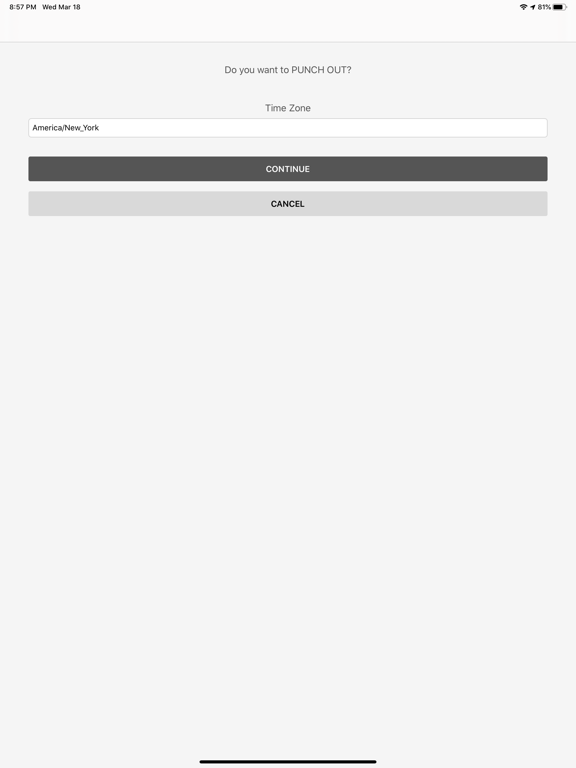 BRIZBEE Time Tracking iPad screenshot 4 - Business app