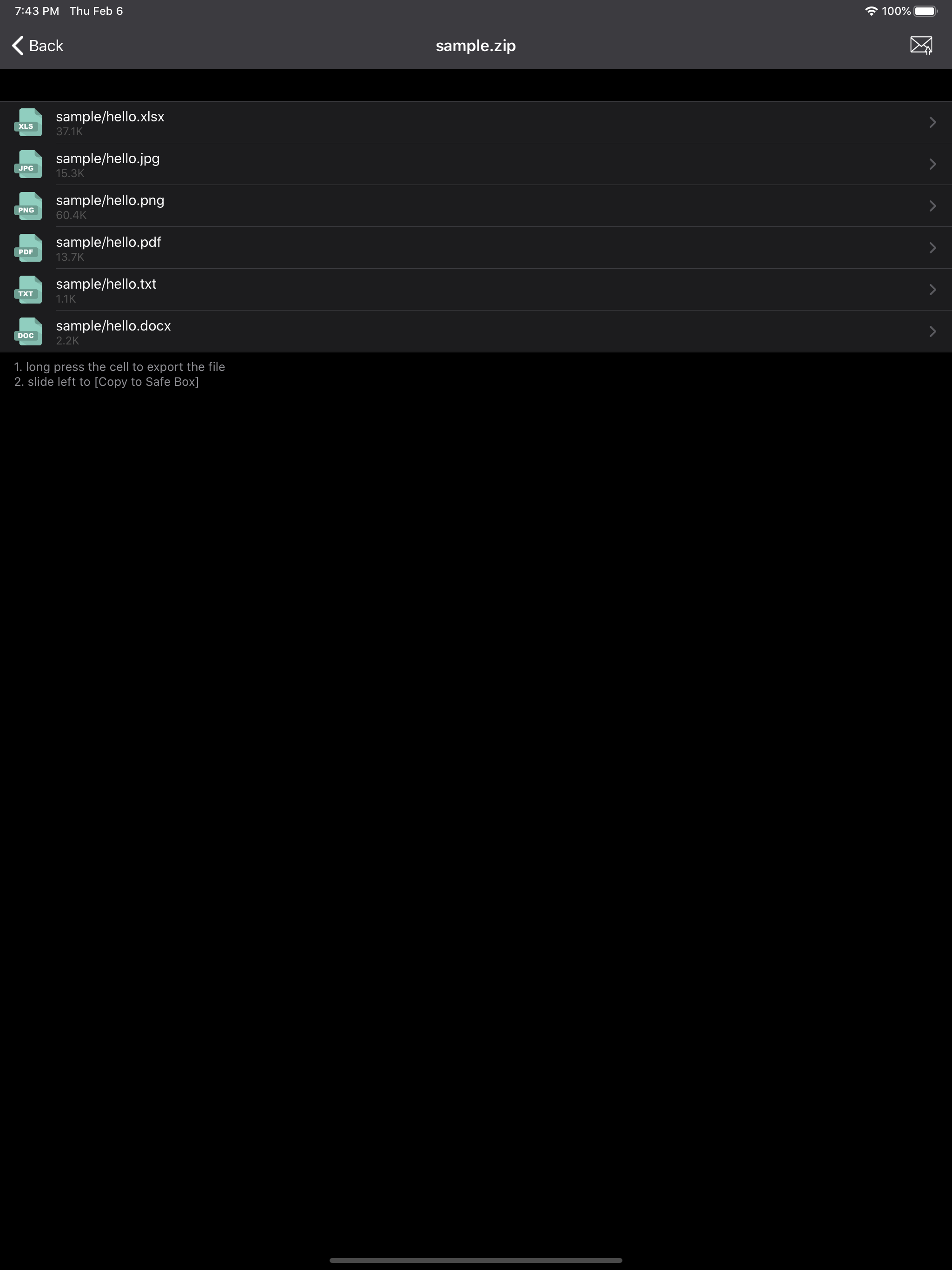 AiZip - Zip Rar Unzip Tool screenshot 8