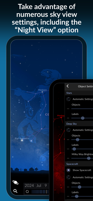 Capture d'écran Redshift Sky Pro