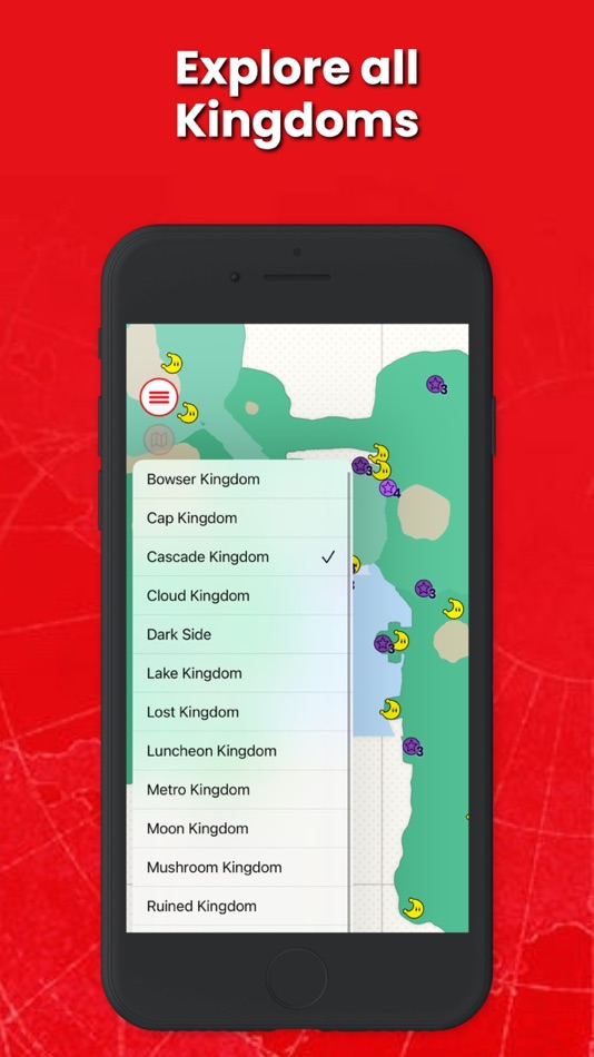#2. Mario Odyssey Map (iOS) 由: Felipe Braunger Valio Desenvolvimento de Sistemas Ltda