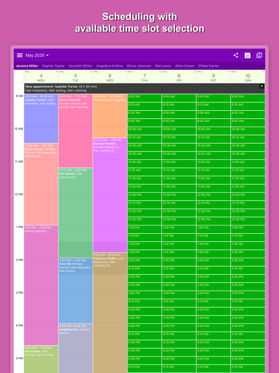 Bumpix: Appointment Scheduling iPad screenshot 5 - Business app