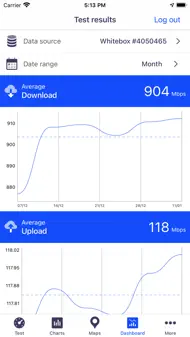 SamKnows - Test Your Internet iphone bilder 3