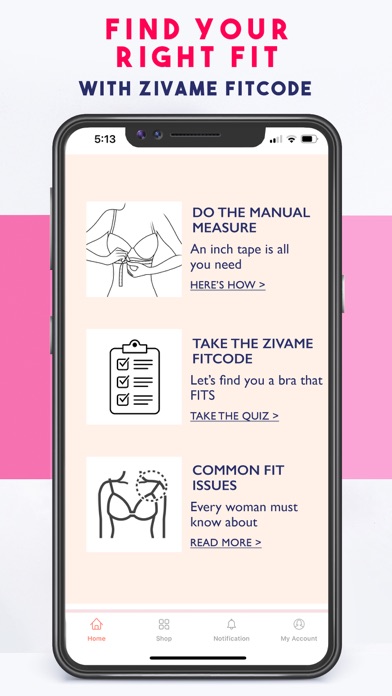 Zivame - Online Lingerie App Screenshot