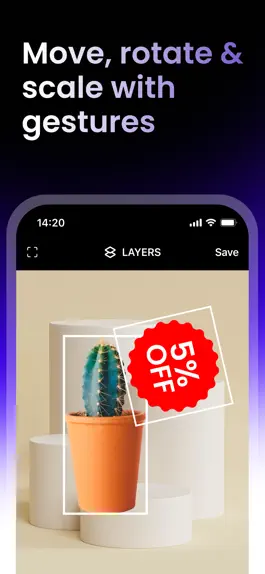 Game screenshot Layers - Image Composer apk