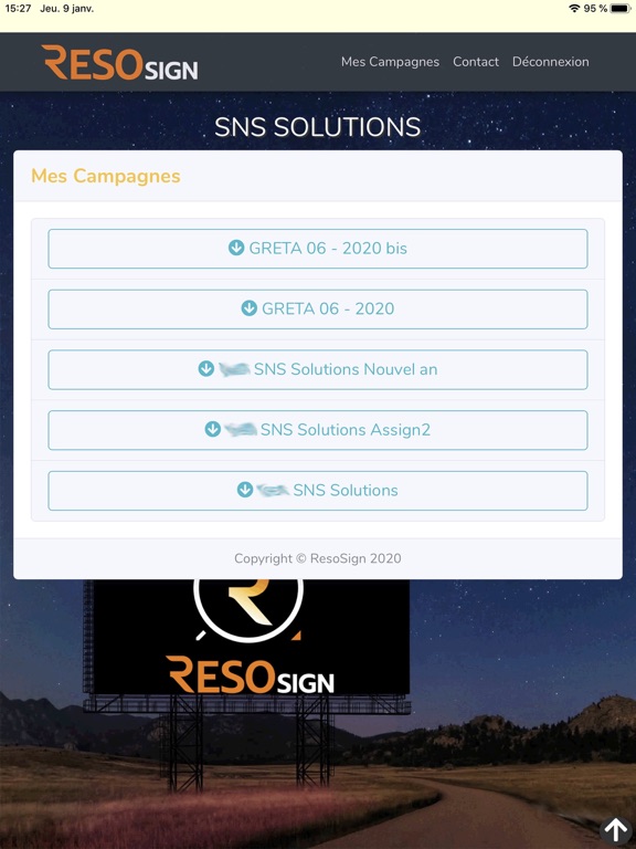 Screenshot #4 pour ResoSign