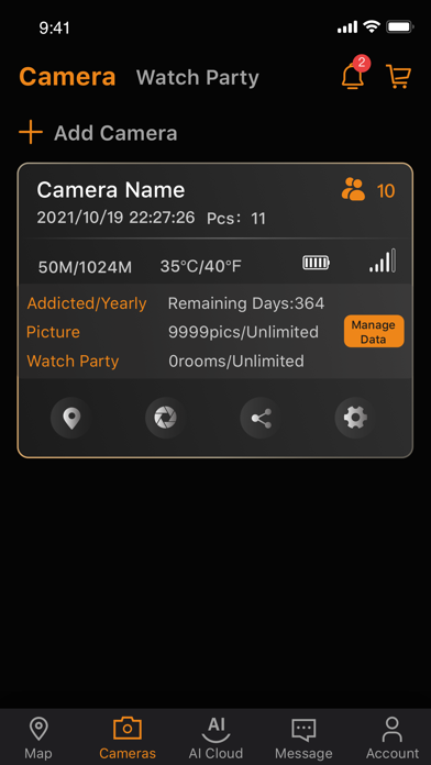 WingHomeCam: 4G Tra Screenshot