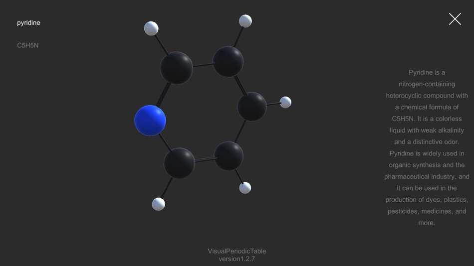 #3. Visual Periodic Table Chemie (iOS) Podle: 博 彭