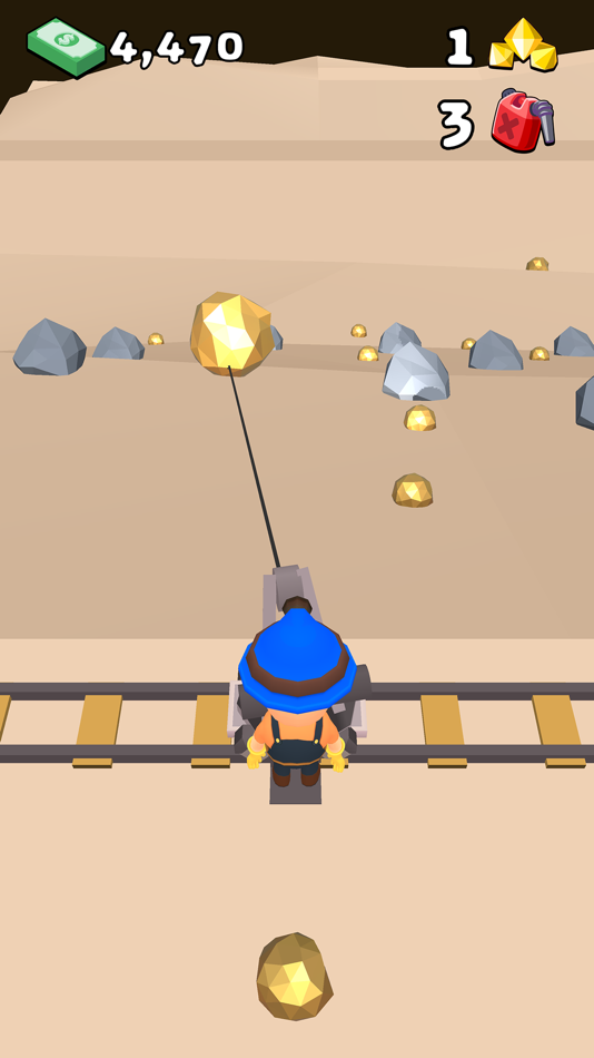 #4. Gold Caves (iOS) 由: Henrique Silva