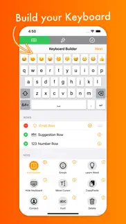 mykeyboard - custom keyboard iphone screenshot 1