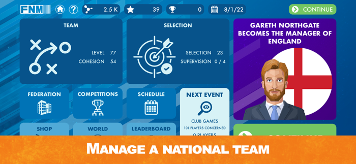 Football National Manager