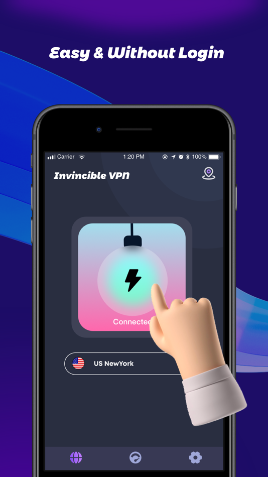 #1. Invincible VPN-Safe&fast (iOS) 由: NAICOO PTE. LTD.