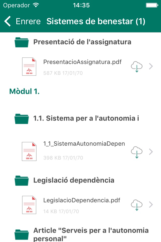 Academic Mobile UManresa screenshot 4