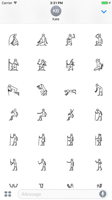 Screenshot #1 pour Ancient Egypt Stickers