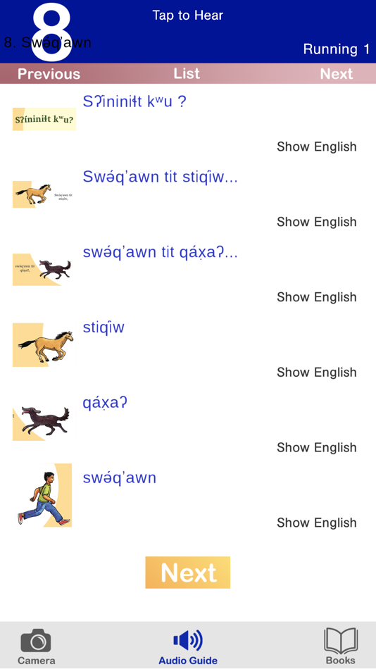 #3. Cowlitz Salish Media Player (iOS) 由: The Language Conservancy, Inc.
