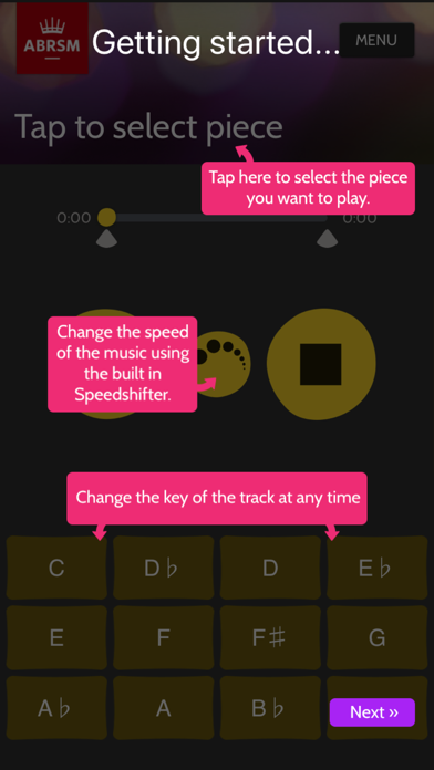 ABRSM SfMT Practice Partner Screenshot