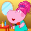 Hair Salon Hippo Fun Game icon