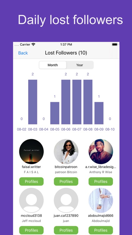 Followers tracker for Insta™ screenshot-3
