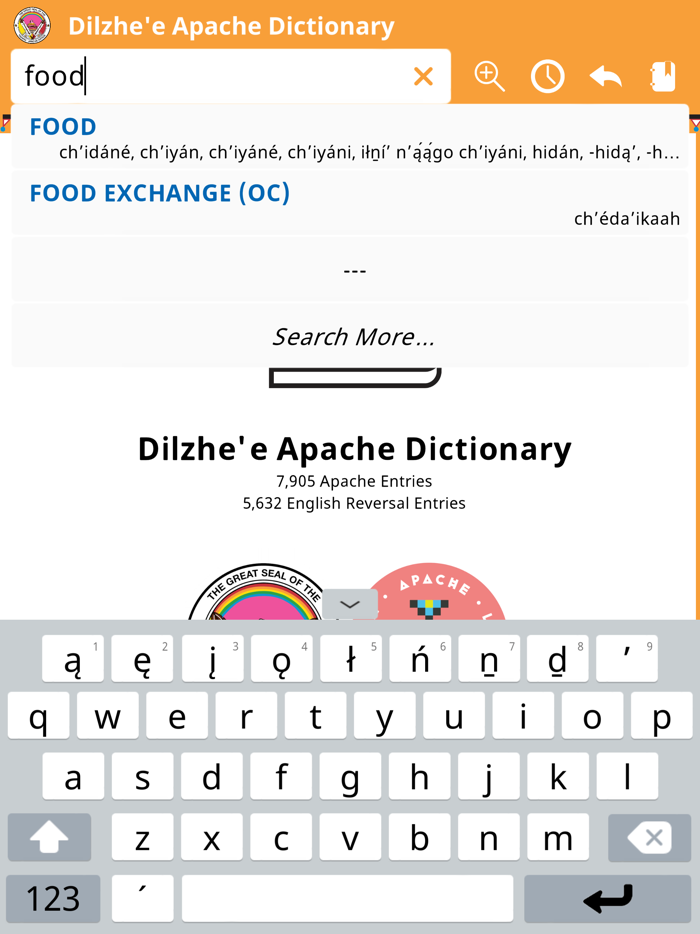 Dilzhee Apache Dictionary
