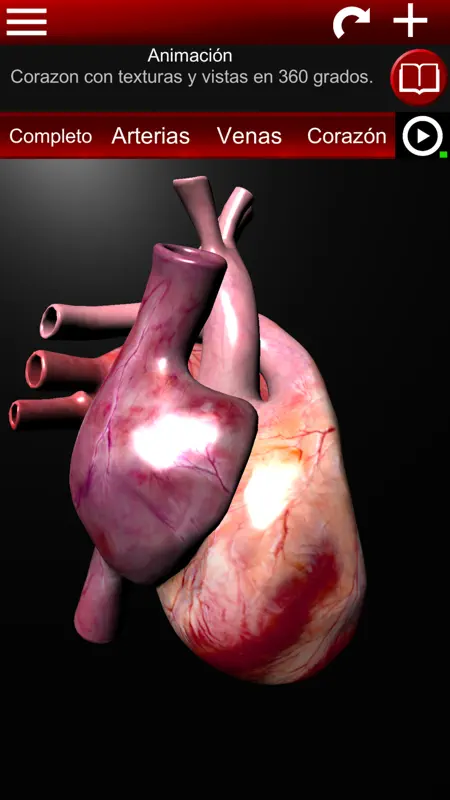 Sistema Circulatorio en 3D screenshot 1 of 6