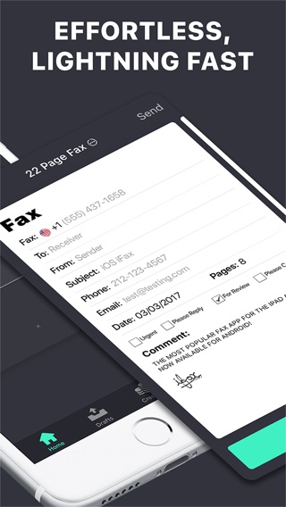Send Fax from iPhone ad freeのおすすめ画像2