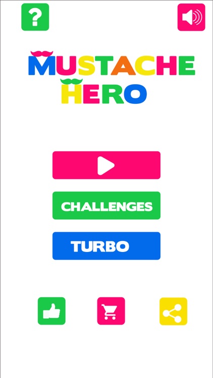 mustache hero - Colorful game screenshot-3