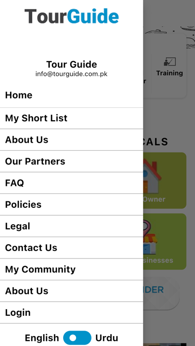 Tour Guide Pakistan Screenshot