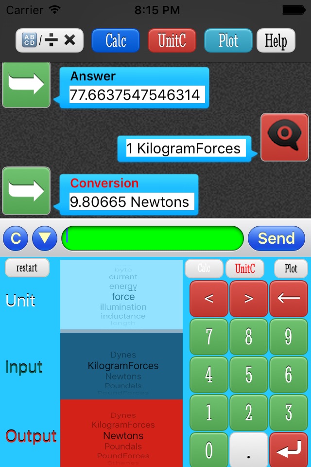 Chatting Calculator screenshot 3