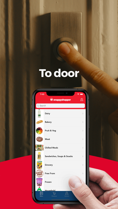 SnappyShopper Grocery Delivery Screenshot