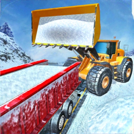Snow Cargo Trailer Truck Drive iOS App