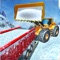 Snow Cargo Trailer Truck Drive