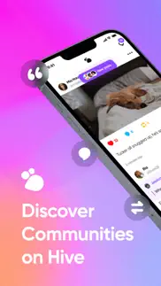 hive social iphone screenshot 1