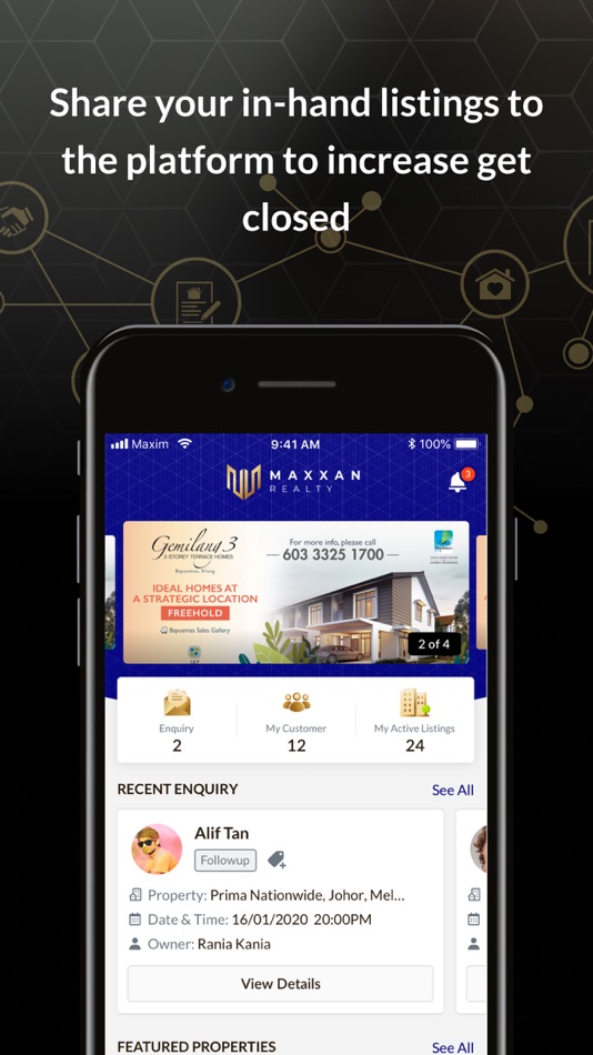 #1. Propcare Agent (iOS) 由: Maxxan