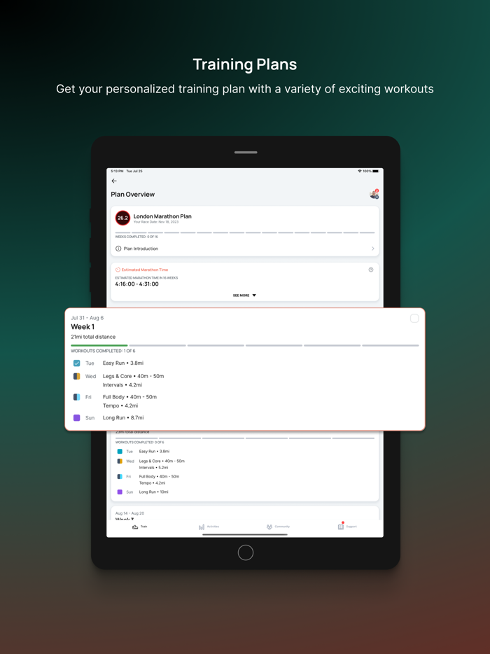 Runna Running Training Plans