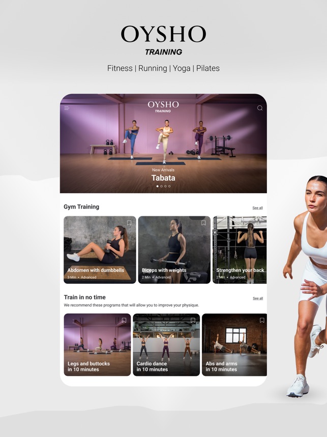 OYSHO TRAINING: Workout on the App Store