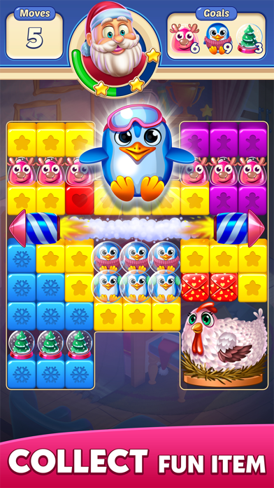 Christmas Blast : Solve Puzzle Screenshot