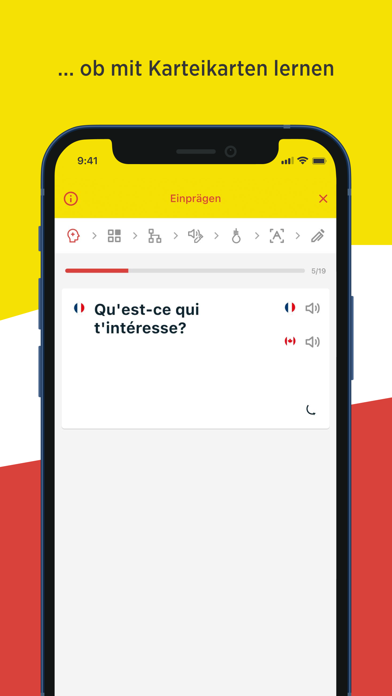Découvertes Vokabeltrainer