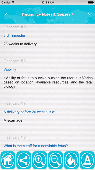 Screenshot #3 pour Pregnancy Encyclopaedia App