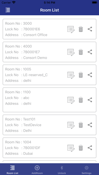 Consort Mobile Access Screenshot