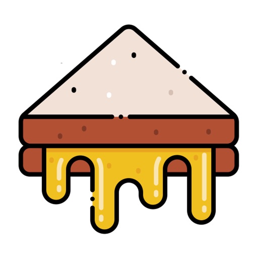 Grilled Cheese Stickers icon