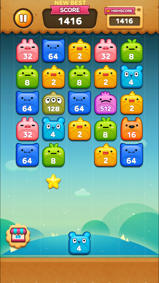 #6. Candy Shoot N Merge (iOS) 来自: Anh Nguyen