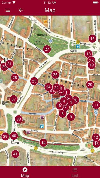 NAUMBURG TOURISM. Screenshot