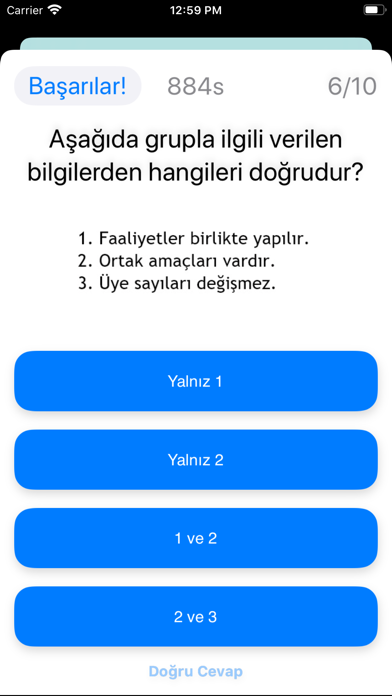 Test Merkezi Ortaokul 5.Sınıf Screenshot