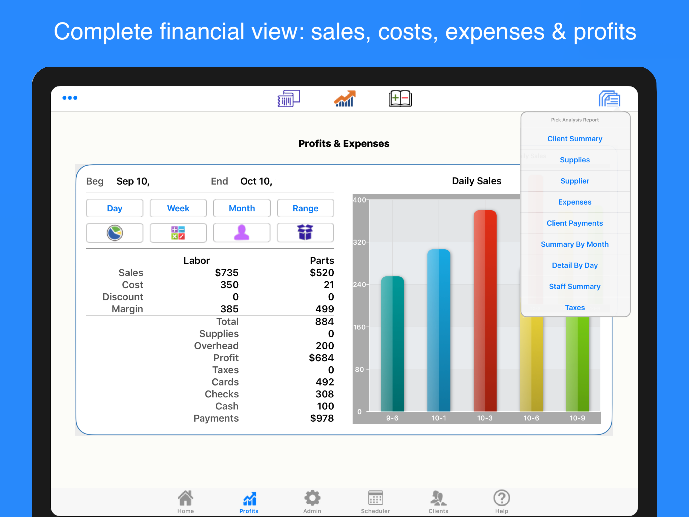 Statements for Monthly Billing screenshot 11