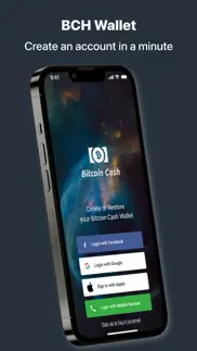 bitcoin cash wallet freewallet iphone screenshot 1
