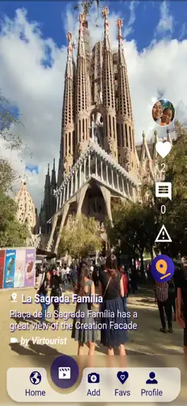 Game screenshot Virtourist: Barcelona Videos apk