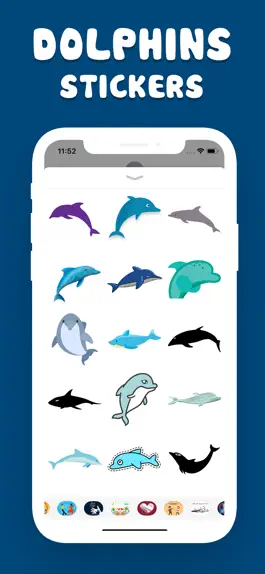 Game screenshot Ocean Dolphin Stickers! apk