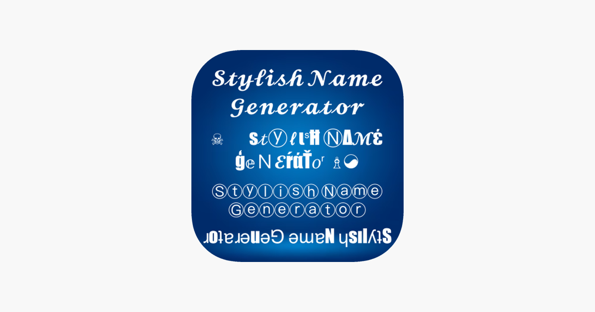 Stylish Name Generator on the App Store