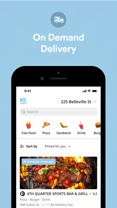 EzStreetDelivery Screenshot