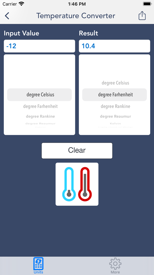 #8. Units Converters. (iOS) 由: V PUGAZHENTHI
