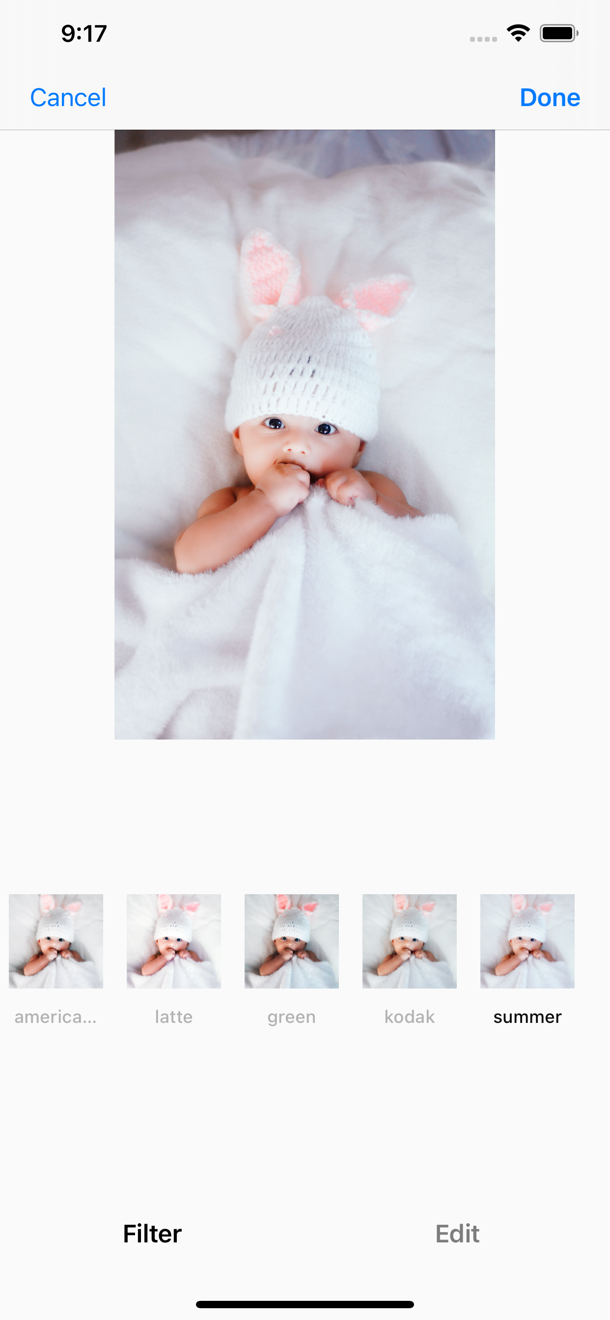 Sweetie - Baby Photo Editor